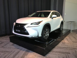 Lexus car display