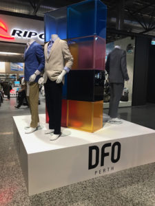 Display stage at DFO