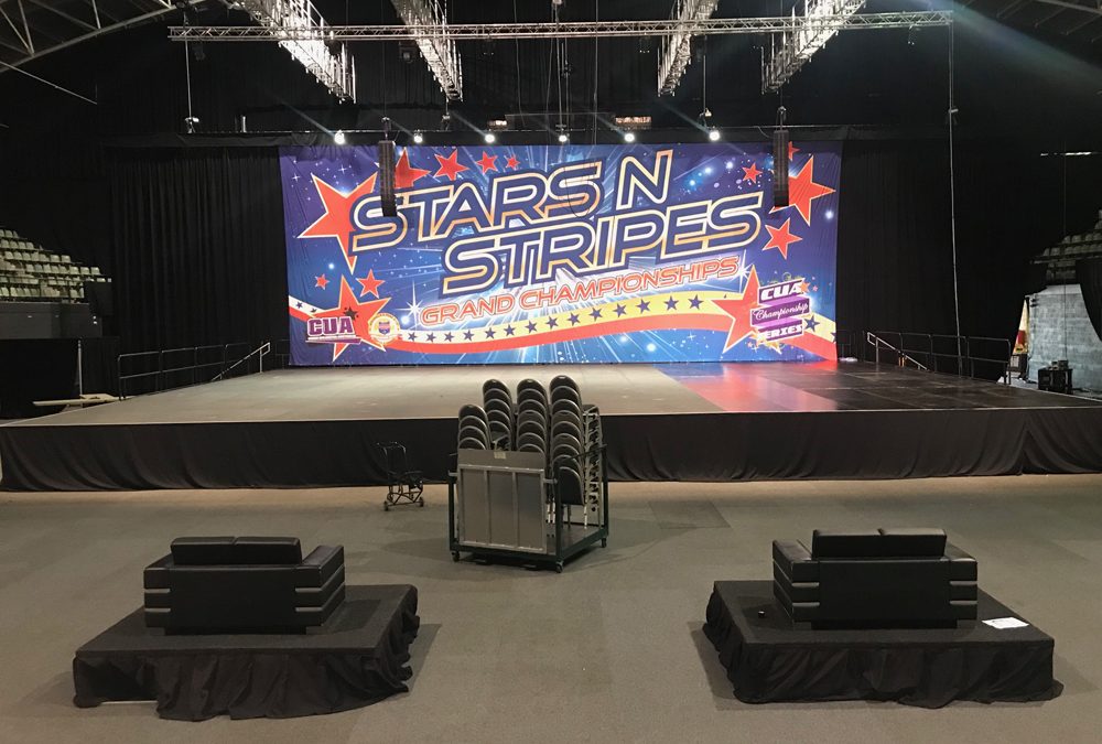 Stars n Stripes Grand Championships Stage at HBF Stadium