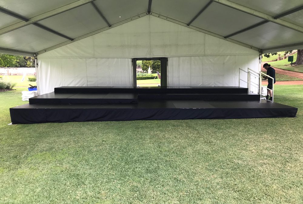 Stage at Government House