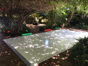 Outdoor dance floor