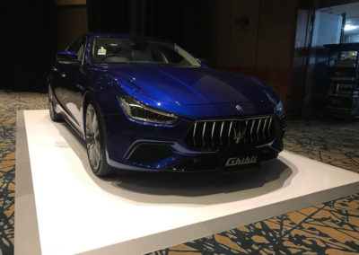 Maserati car display