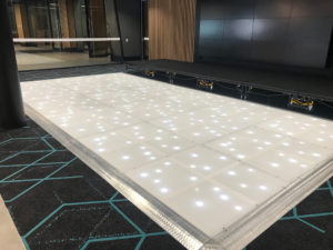 Corporate event dance floor