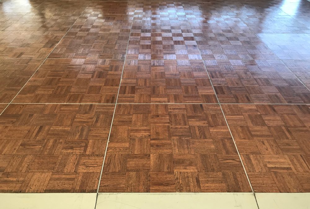 Wedding dance floor at State Reception Centre