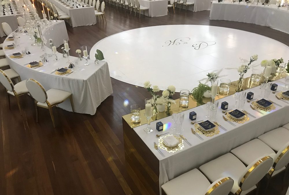 White Gloss Dance Floor