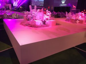 24m Bright Pink Runway for Crown Perth’s Melbourne Cup luncheon